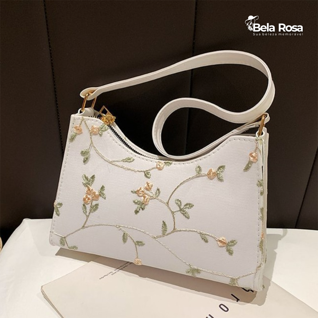 Bolsa de Ombro Floral